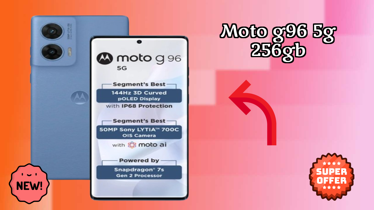 Moto G96 5G 256GB Camera Quality: 50 MP + 8 MP Rear Camera Photo Review