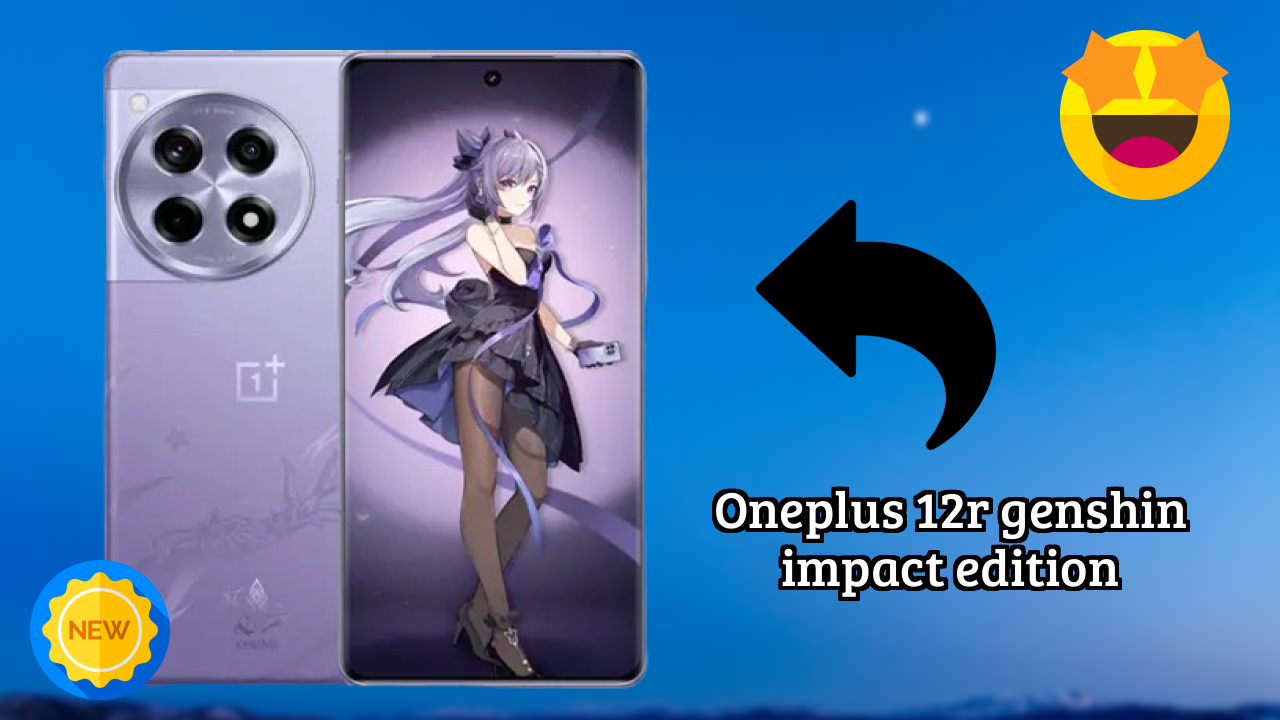 OnePlus 12R Genshin Impact Edition Battery Life: 5500 MAh Charging Speed