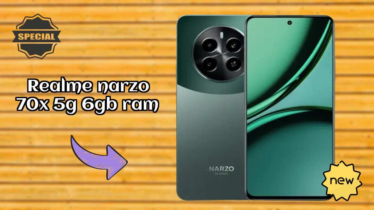 Realme Fans Alert: Realme Narzo 70x 5G 6GB RAM Massive Price Drop to ₹12,995