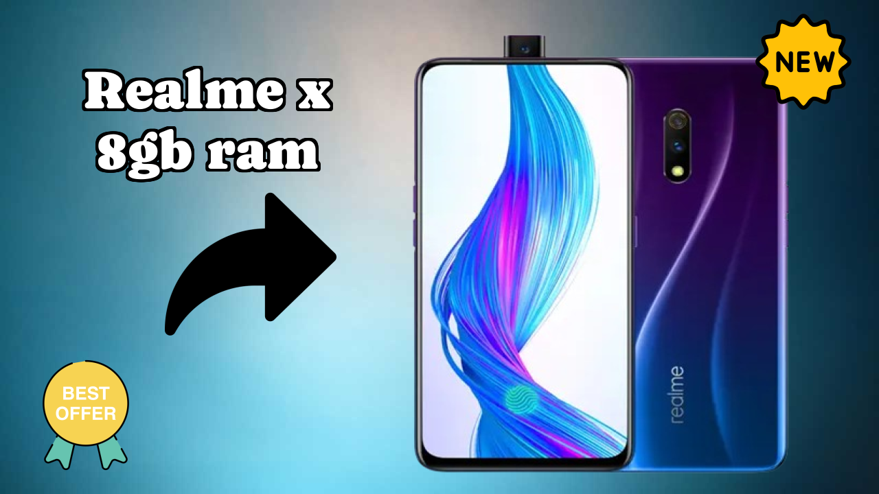 Realme X 8GB RAM Display Technology: 6.53 Inches (16.59 Cm) Screen