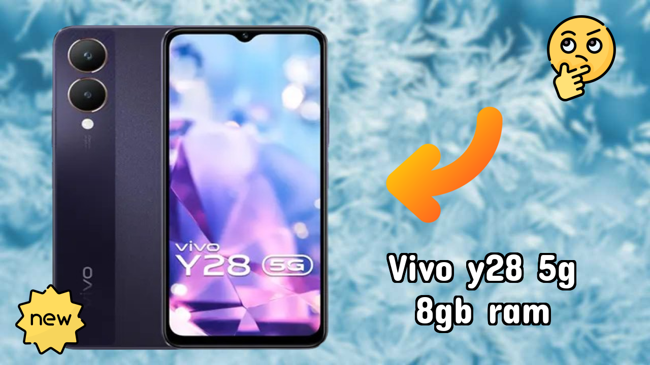 Vivo Y28 5G 8GB RAM Performance: 8 GB RAM Multitasking